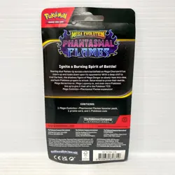 1x Phantasmal Flames Checklane Blister Whimsicott - Sealed Pokemon Booster Pack - Image 2