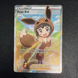 Pokemon TCG | Poke Kid Ultra Rare Full Art 070/072 Shining Fates | NM/Mint - Image 1