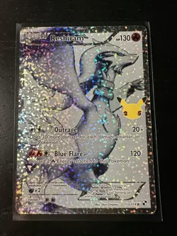Reshiram 113/114 Celebrations Classic Collection Pokemon 2021 - Image 1