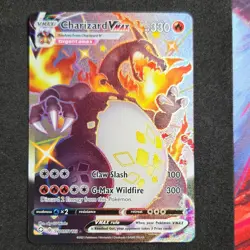 Pokemon Charizard VMAX SV107/SV122 Shining Fates Full Art Holo NM++ - Image 1