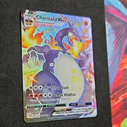 Pokemon Charizard VMAX SV107/SV122 Shining Fates Full Art Holo NM++ - Image 2