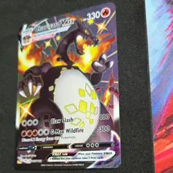 Pokemon Charizard VMAX SV107/SV122 Shining Fates Full Art Holo NM++ - Image 3
