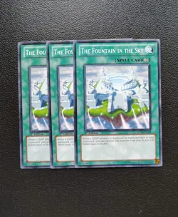 Yu-Gi-Oh - The Fountain The Sky 3X - Full Playset - Image 1