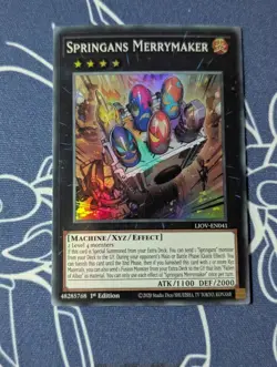 Springans Merrymaker - LIOV-EN041 - Super Rare (NM) - Yugioh - Image 1