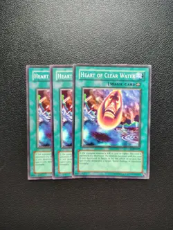 Yu-Gi-Oh - Heart Of Clear Water X3 - Full Playset - Image 1