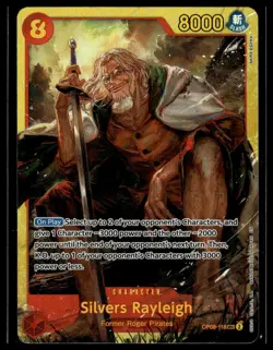 Premium Booster -The Best- Vol. 2 #OP08-118 Silvers Rayleigh - Image 1
