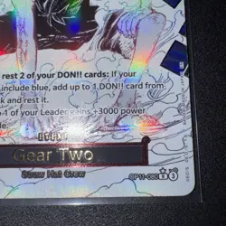 One Piece OP11-080 Gear Two (Alternate Art) - A Fist of Divine Speed - Image 4