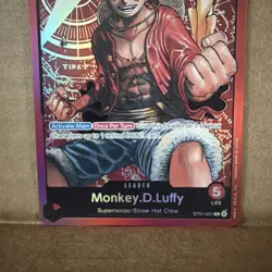 One Piece Monkey.D.Luffy Foil Leader Starter Deck ST01-001 - Image 3