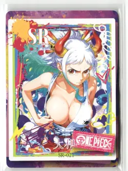 YAMATO SR SR-021 MINGKA One Piece Anime Collectible Card - Image 1
