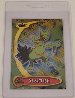 2004 POKEMON Sceptile #60 HOLO SILVER FOIL Advanced Challenge CARD NM/MT Topps - Image 1