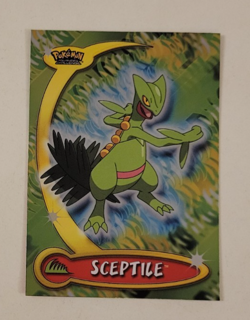 2004 POKEMON Sceptile #60 HOLO SILVER FOIL Advanced Challenge CARD NM/MT Topps - Image 2