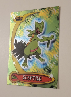 2004 POKEMON Sceptile #60 HOLO SILVER FOIL Advanced Challenge CARD NM/MT Topps - Image 3