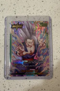 Son Gohan : SH FB09-049 Leader Alternate Art Dual Evolution Dragon Ball Card Eng - Image 2