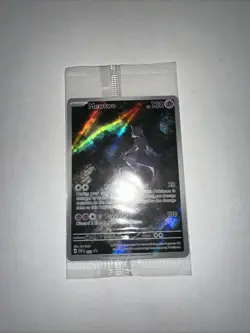 MEWTWO 052 S&V 151 Promo Illus Rare Pokemon Card SEALED - Image 1