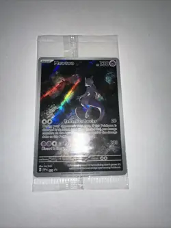 MEWTWO 052 S&V 151 Promo Illus Rare Pokemon Card SEALED - Image 4