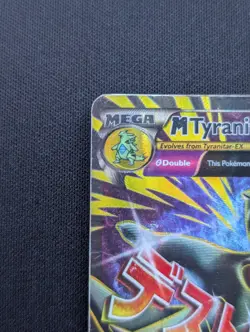 Pokemon M Tyranitar EX Full Art Ultra Rare Card 92/98 XY-Ancient Origins HP - Image 4