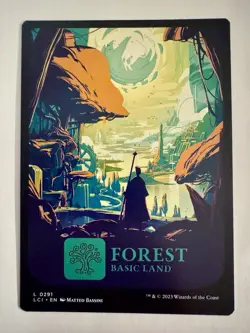 MTG Forest (0291) - The Lost Caverns of Ixalan (LCI) Magic Card LAND NM - Image 1