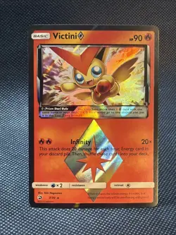 Pokemon Card Dragon Majesty Victini Prism Star 7/70 - Image 1