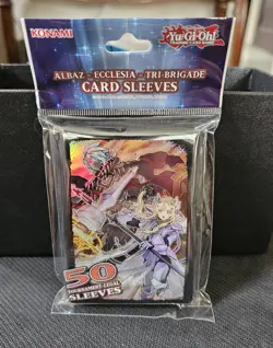 YUGIOH OFFICIAL KONAMI THE DARK MAGICIANS CARD SLEEVES 50ct SEALED - Image 1