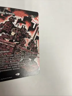 Doubling Season Borderless Nonfoil TMNT Card #0011 MTG LP - Image 2