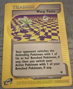 152/165 Warp Point - Expedition Base Set - Pokemon Card - Near Mint SEE PICS - Image 1