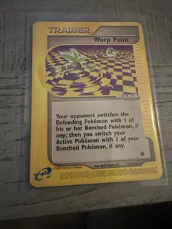 152/165 Warp Point - Expedition Base Set - Pokemon Card - Near Mint SEE PICS - Image 2