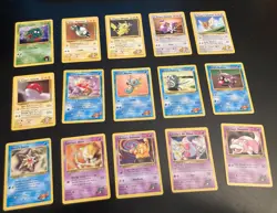 Lot of *42* Pokemon Gym Heroes Cards, Common/Uncommon (NM, NM-, NM-/LP) - Image 2