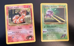 Lot of *42* Pokemon Gym Heroes Cards, Common/Uncommon (NM, NM-, NM-/LP) - Image 4