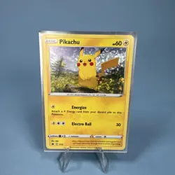 Pikachu 7/15 McDonald's 2022 Promo Holo Pokemon Card Nm - Image 1