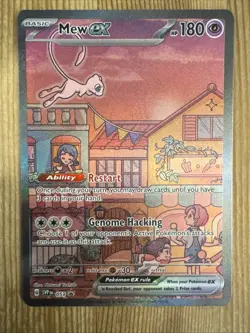 Mew ex - SVP053 - Pokemon Scarlet & Violet Promo Holo Rare Card NM - Image 1
