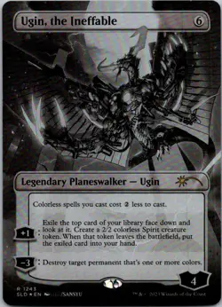 Ugin, the Ineffable (Borderless) Secret Lair Drop Series NM Foil - Image 1