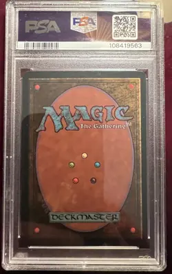 1994 Magic the Gathering Revised Serra Angel PSA 9 Mint - Image 2