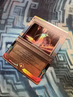Foil Cryptic Command Amonkhet Invocations (NM Front & MP Back Please See Photos) - Image 2