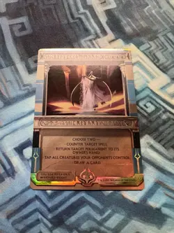 Foil Cryptic Command Amonkhet Invocations (NM Front & MP Back Please See Photos) - Image 3