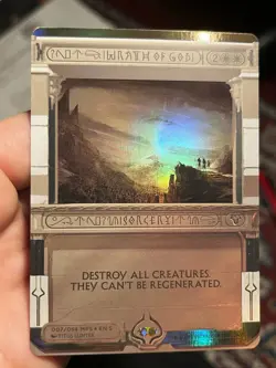 Wrath of God • Masterpiece Series: Amonkhet Invocations • Unplayed • Mtg (1961) - Image 1