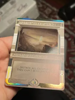 Wrath of God • Masterpiece Series: Amonkhet Invocations • Unplayed • Mtg (1961) - Image 4