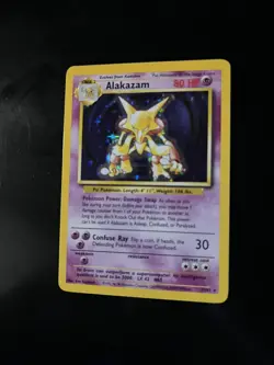 Alakazam 1/102 Holo - Vintage 1999-2000 - Pokemon TCG - Image 4