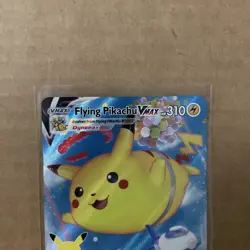 FLYING PIKACHU VMAX 2021 POKEMON CELEBRATIONS RARE HOLO 7/25. (A2) - Image 2