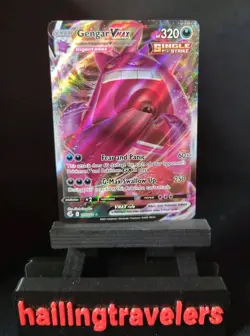 Pokemon TCG Gengar VMAX 157/264 Swsh08: Fusion Strike Holo English NM - Image 1