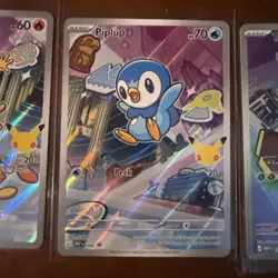 Chimchar Turtwig Piplup First Partner Illustration Collection Promo Set Pokemon - Image 4