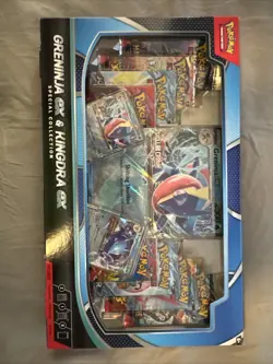 Pokemon Greninja ex & Kingdra ex Special Collection Box – Factory Sealed ✅ - Image 1