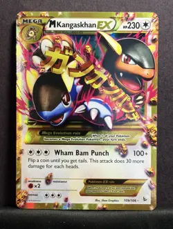 M Kangaskhan EX #109/106 Secret Rare - XY: Flashfire Pokemon - Image 1