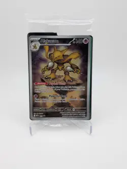 Pokemon TCG Alakazam #9 ETB Black Star Promo Sealed Mega Evolutions - NM - Image 1