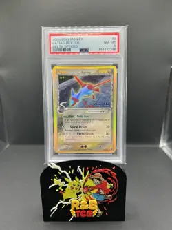 PSA 8 Latias EX Delta Species REVERSE Holo Rare Stamped Pokemon 2005 - Image 1