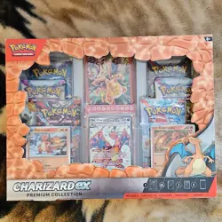 Pokemon Charizard EX Premium Collection Box 2023 Promo Booster English - Image 1