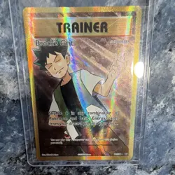 Pokemon Brock's Grit Evolutions 107/108 Ultra Rare Full Art Holo Trainer 2016 - Image 4