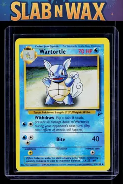 Pokemon tcg Base Set 2 Wartortle #063/130 - Image 1