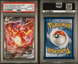 2022 POKEMON SWSH ULTRA-PREMIUM COLLECTION FULL ART/CHARIZARD VMAX PSA 10 - Image 3