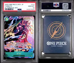 PSA 10 One Piece Yamato Alt Art Parallel OP01 121 SEC Romance Dawn Japanese - Image 3