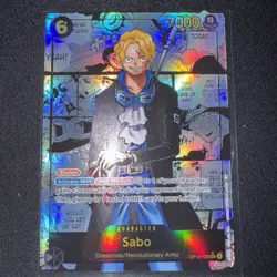 Sabo OP13-120 SEC Manga Alternative Art Carrying On His Will - Image 1